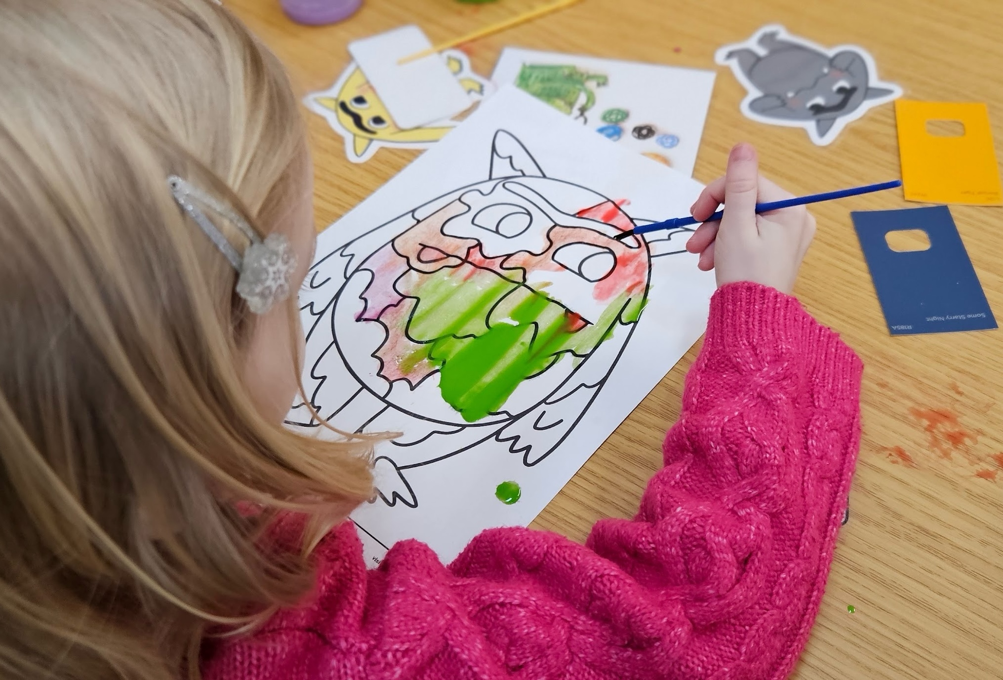 Children and parents in a Happy Little Learners session